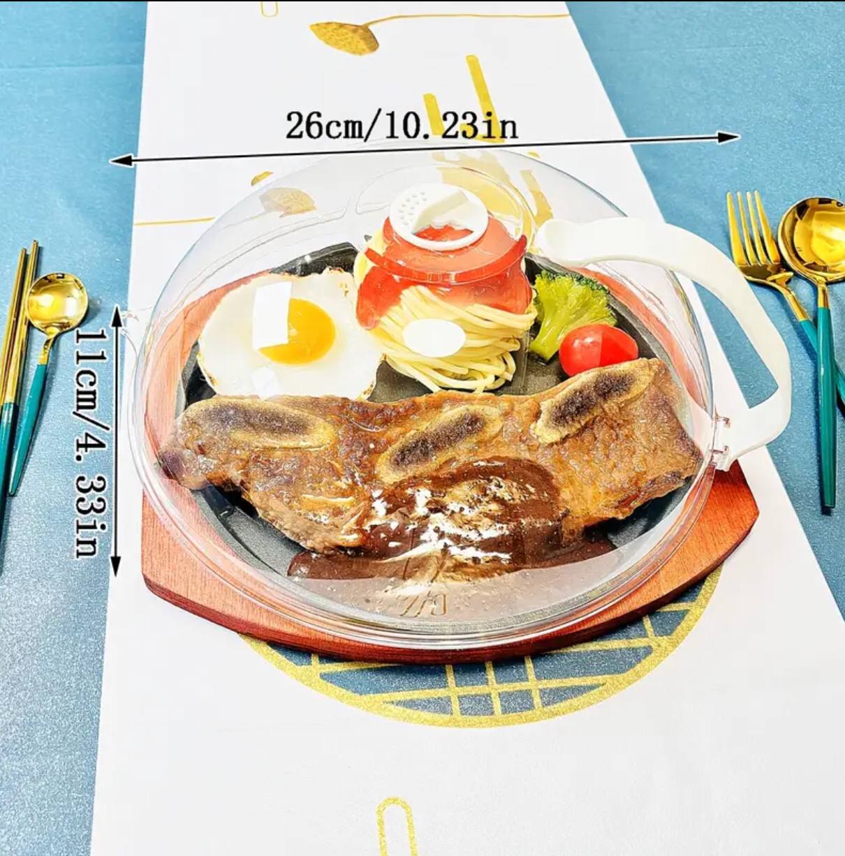 High temperature resistance microwave food cover