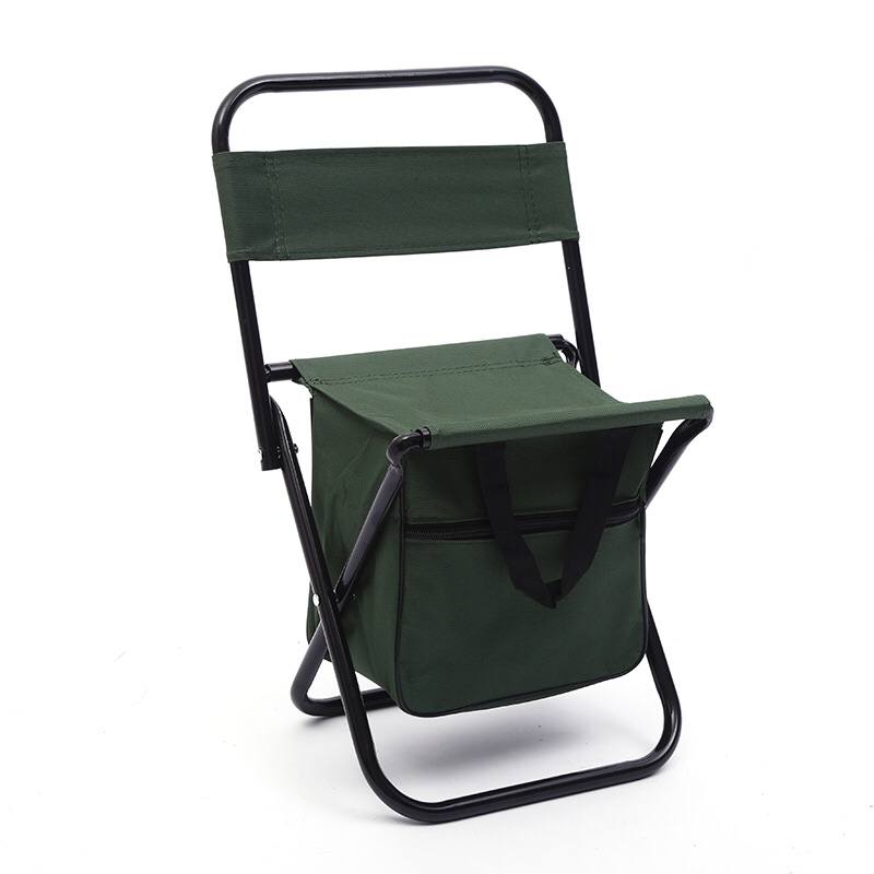Kid's Foldable camping chair with storage pouch