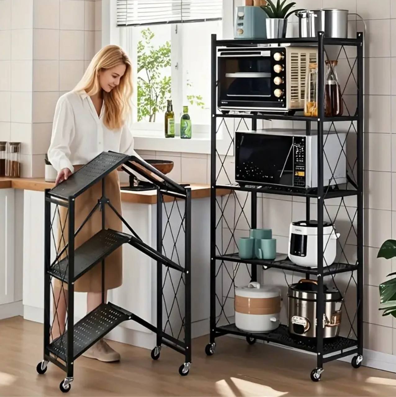 Foldable Kitchen Rack