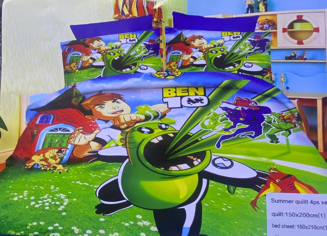 Four Pieces Bedcover Set