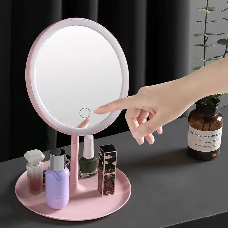 Rechargeable LED makeup  mirror