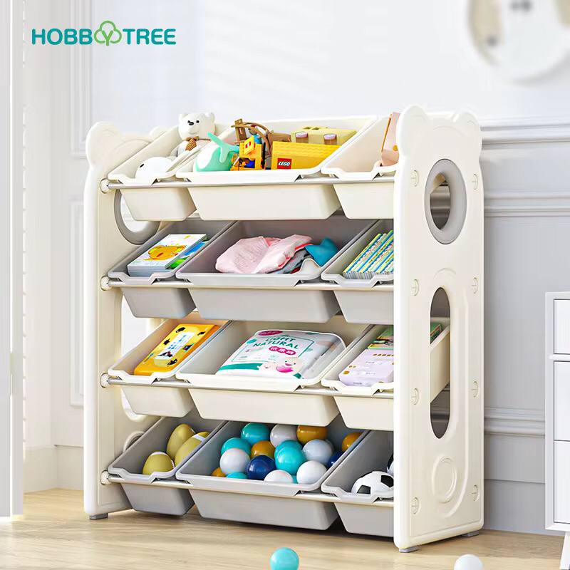 Type B
Kids Space Toy Storage Organizer with Removable Plastic Bins,