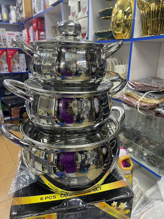 Stainless steel sufurias
