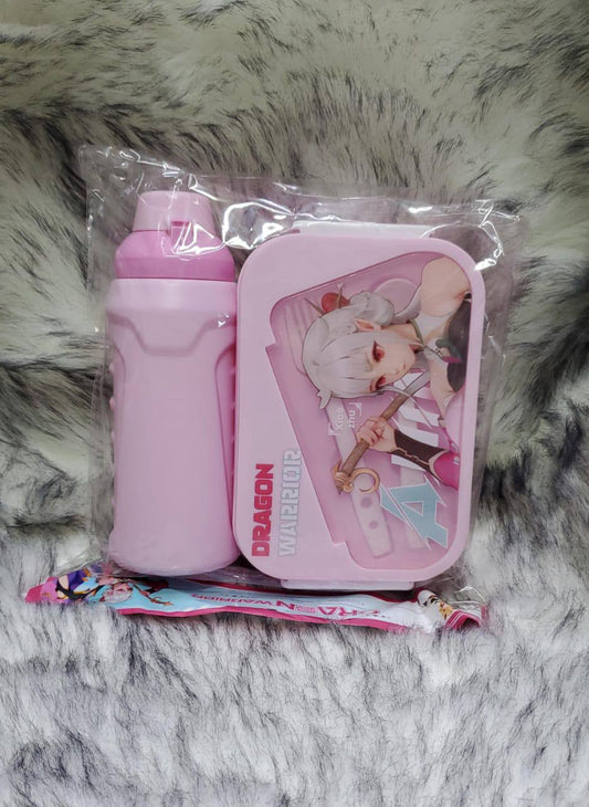 Gift pack snack set snack box {1000ml} + water bottle {500ml}