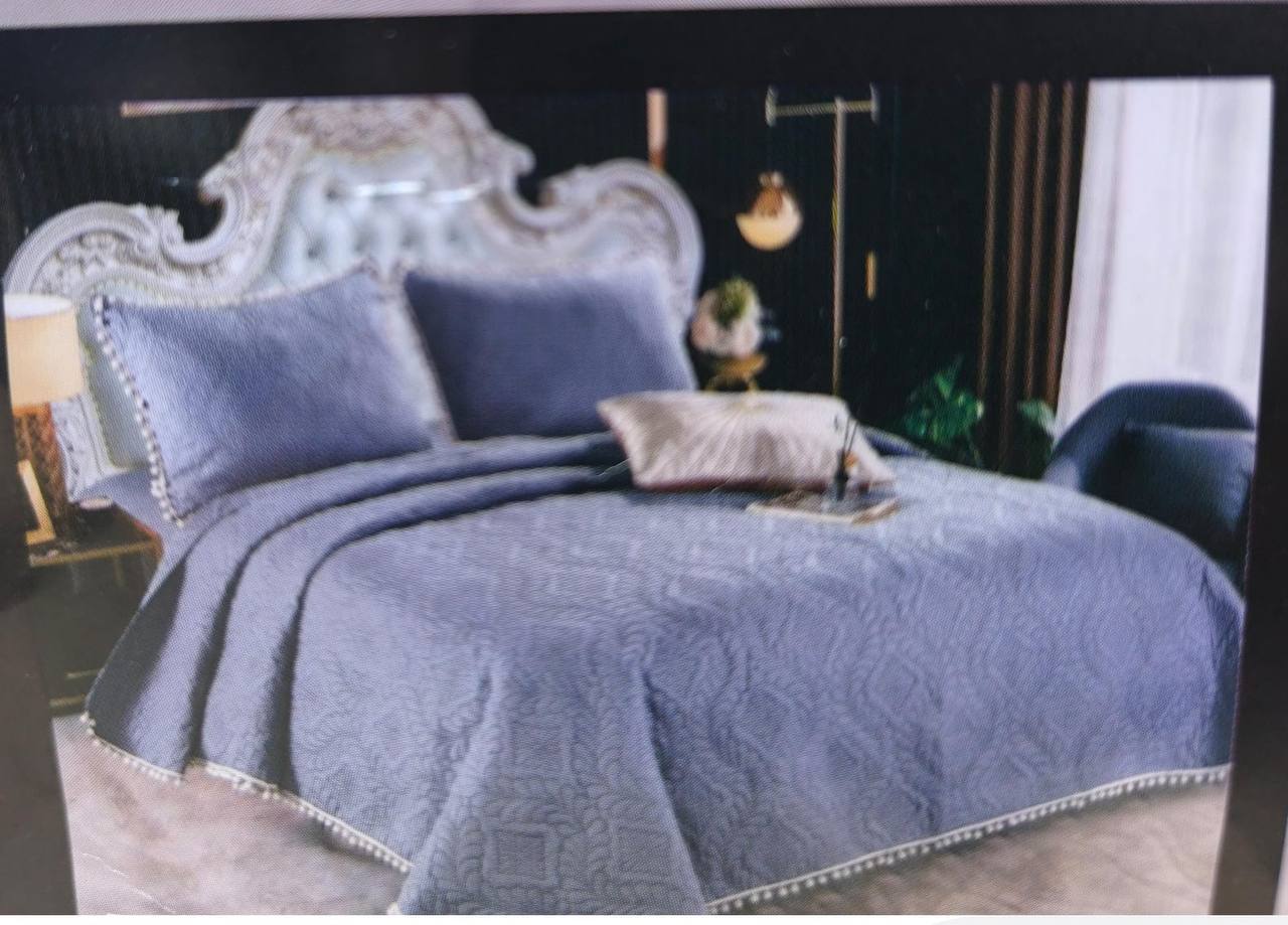 Bedcover one bedsheet two pillowcases