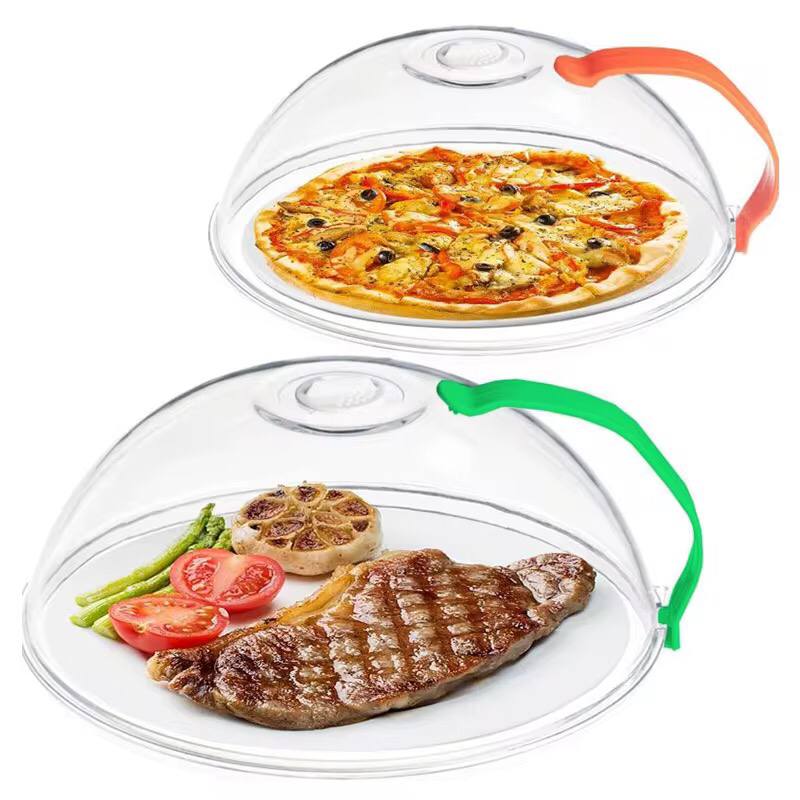 Vent microwave food cover