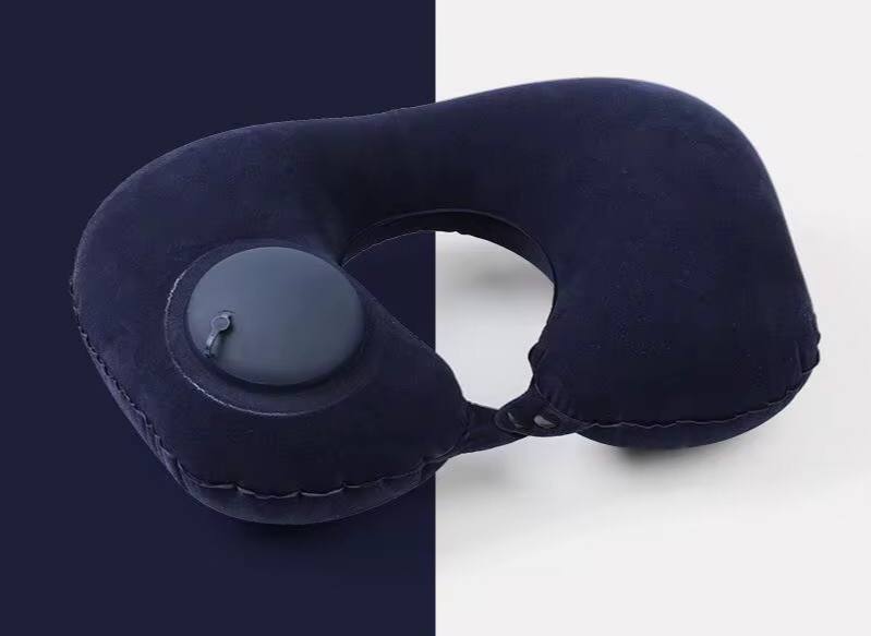 inflatable travel neck pillow