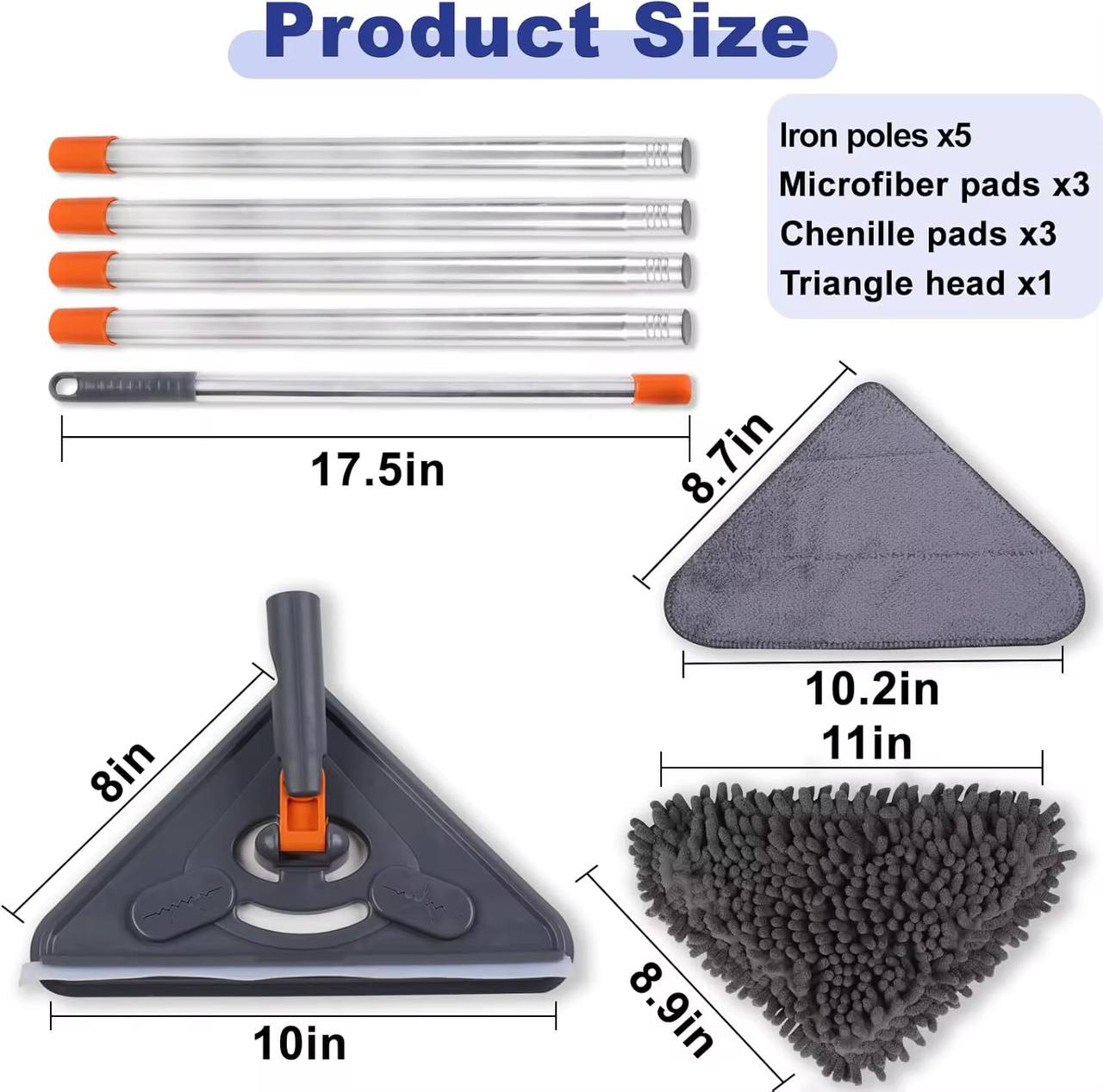 5 in 1 high walls mop was