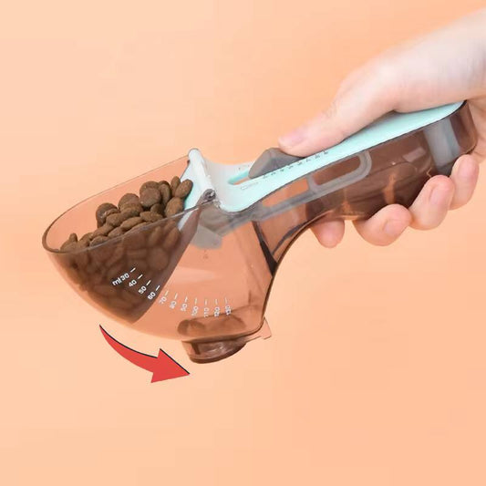 Adjustable Graduated Measuring Cup Kitchen Tool Plastic Spoon Measuring Cup For Baking Cooking Coffee Sugar Salt
