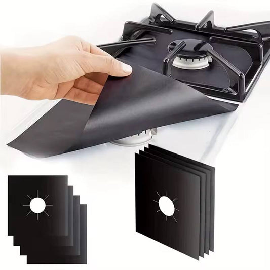 4PCS Stove Protector Cover Liner Gas Stove Protector