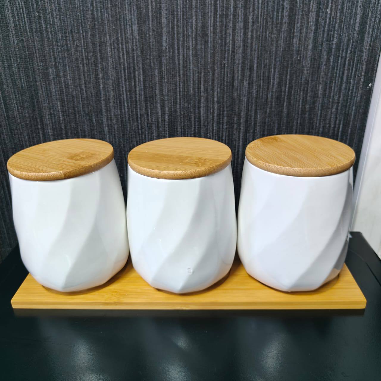 3 pcs set canisters code