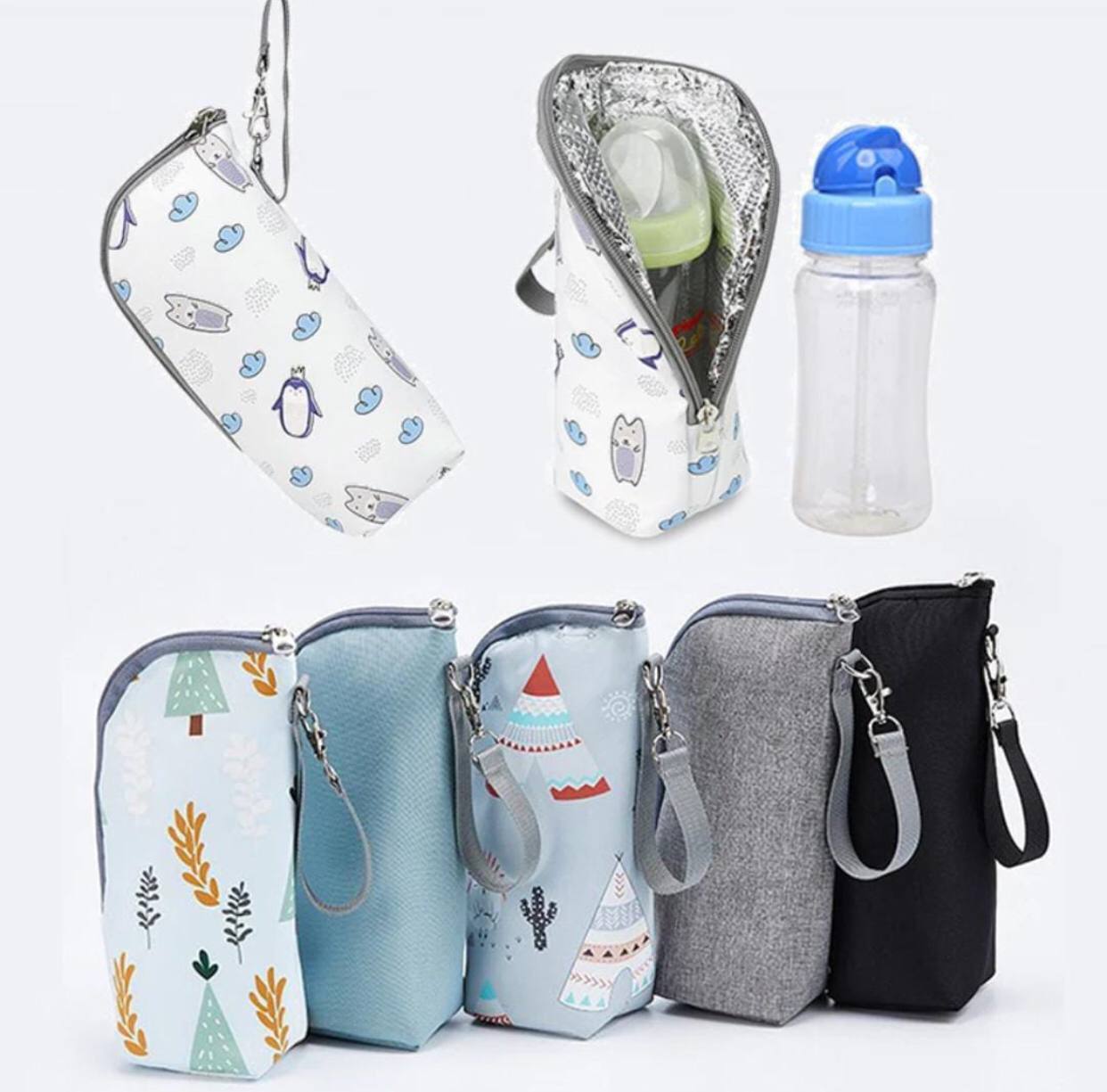 Insulated Kids milk bottle bag