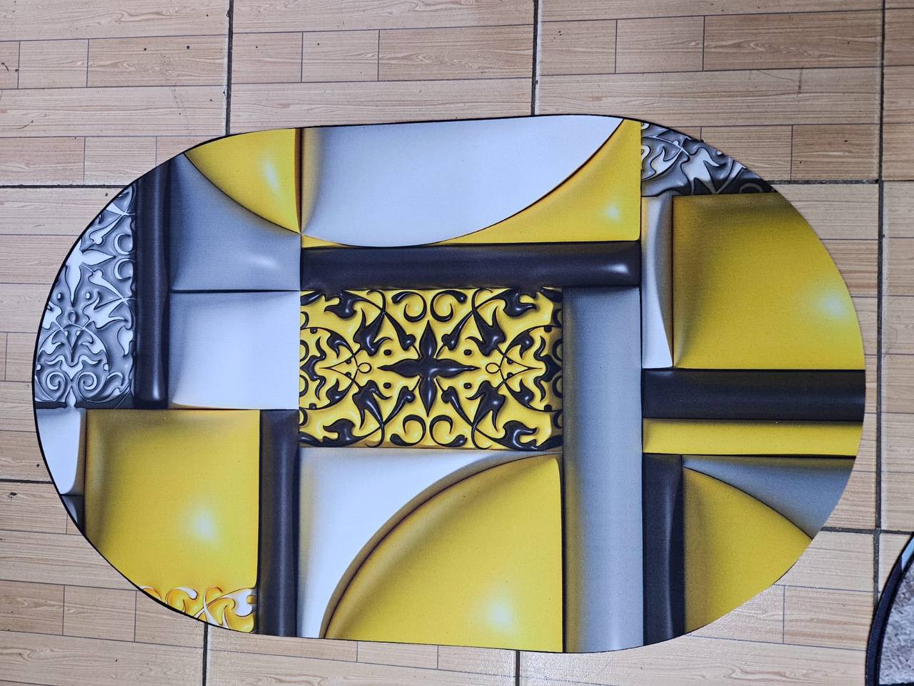 OVAL BATHROOM MATS