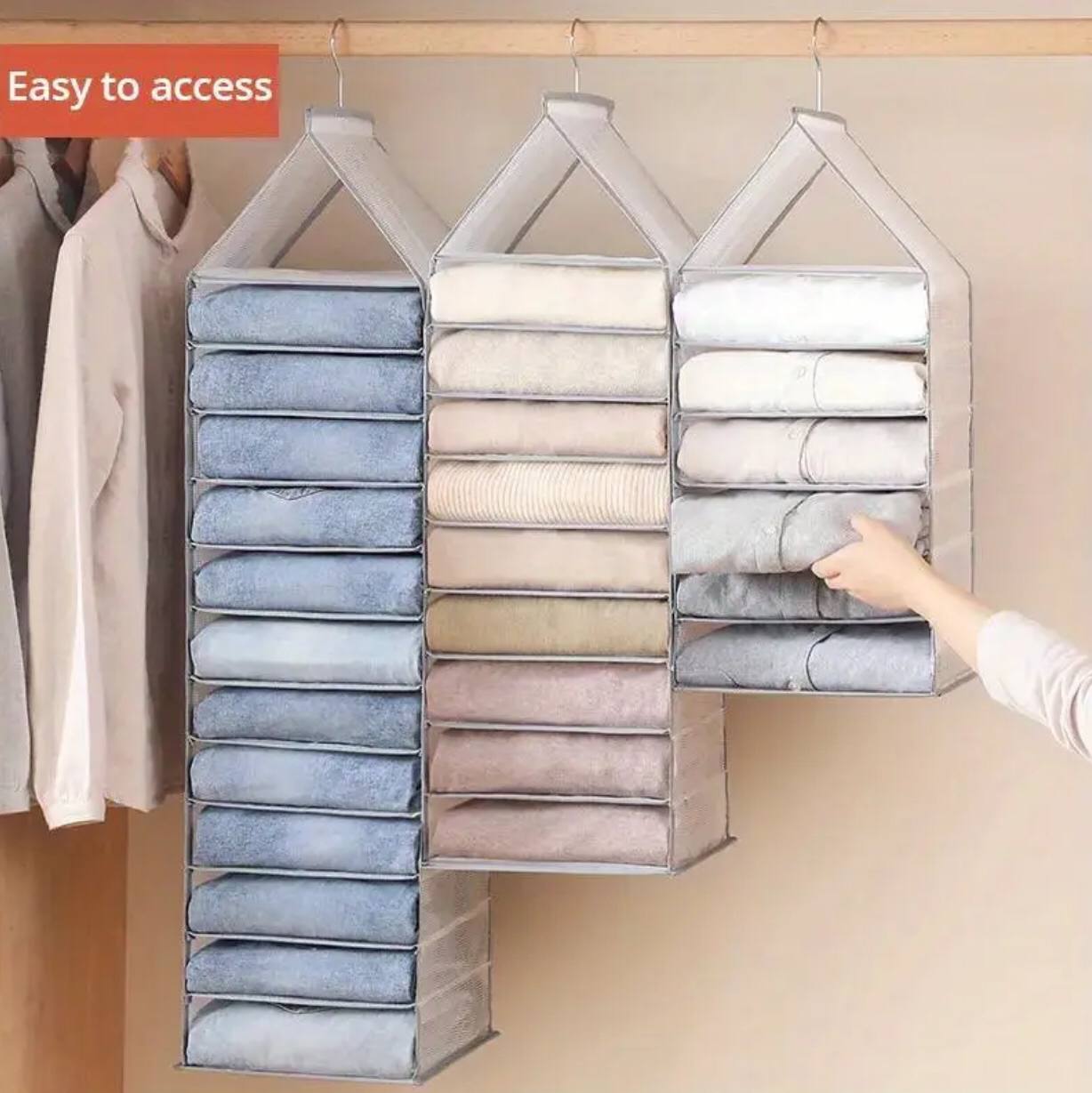 Foldable Wardrobe Hanging Clothes