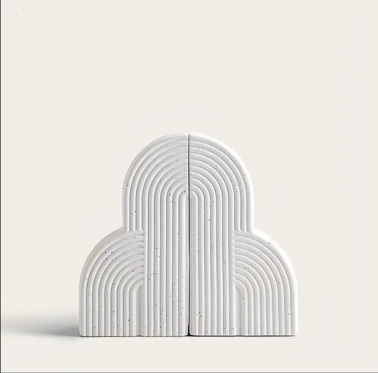 Arched bookend holders