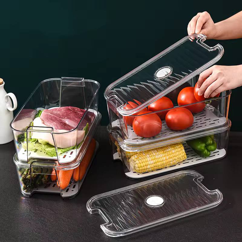 Acrylic fridge storege container