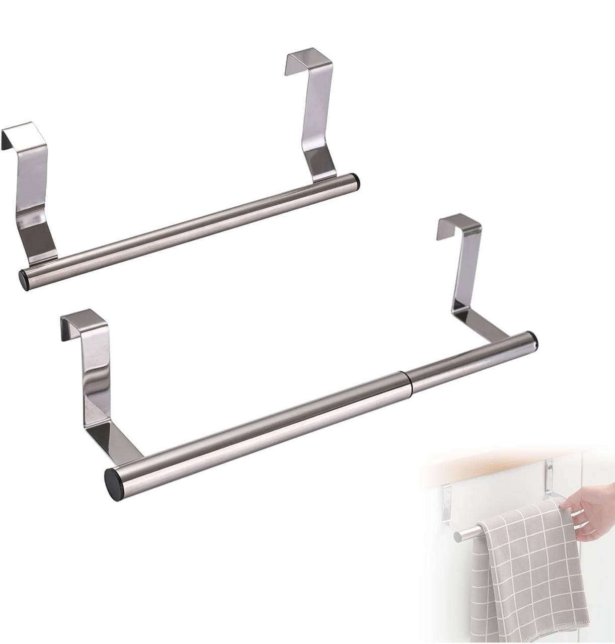 Expandable Under counter towel Rack
