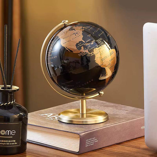 ROTATING GLOBE WORLD MAP