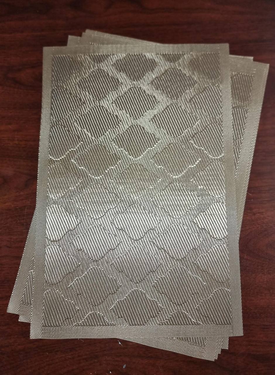 Woven PVC TABLE  MATs