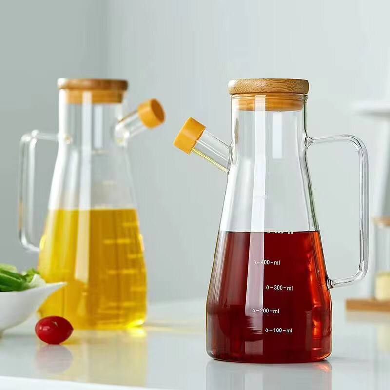 750ml  Oil Jar with Bamboo Lid