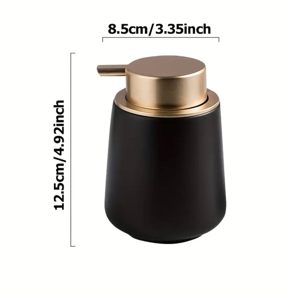 Nordic marble pattern Soap dispenser
