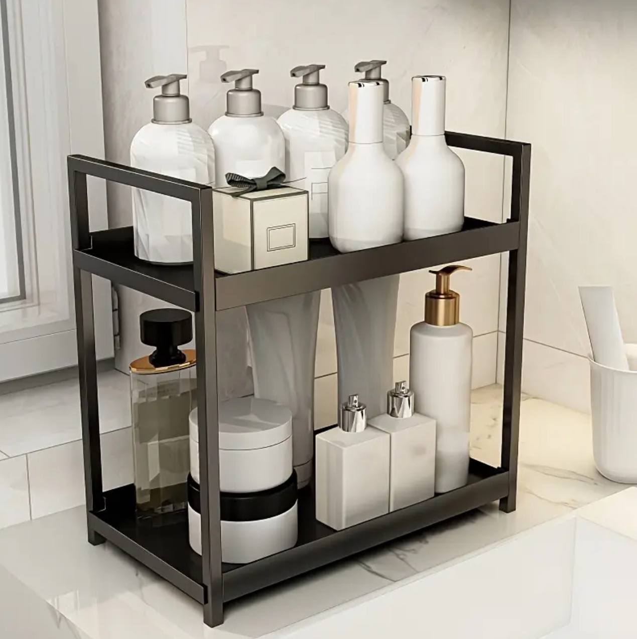 Multipurpose vanity stand