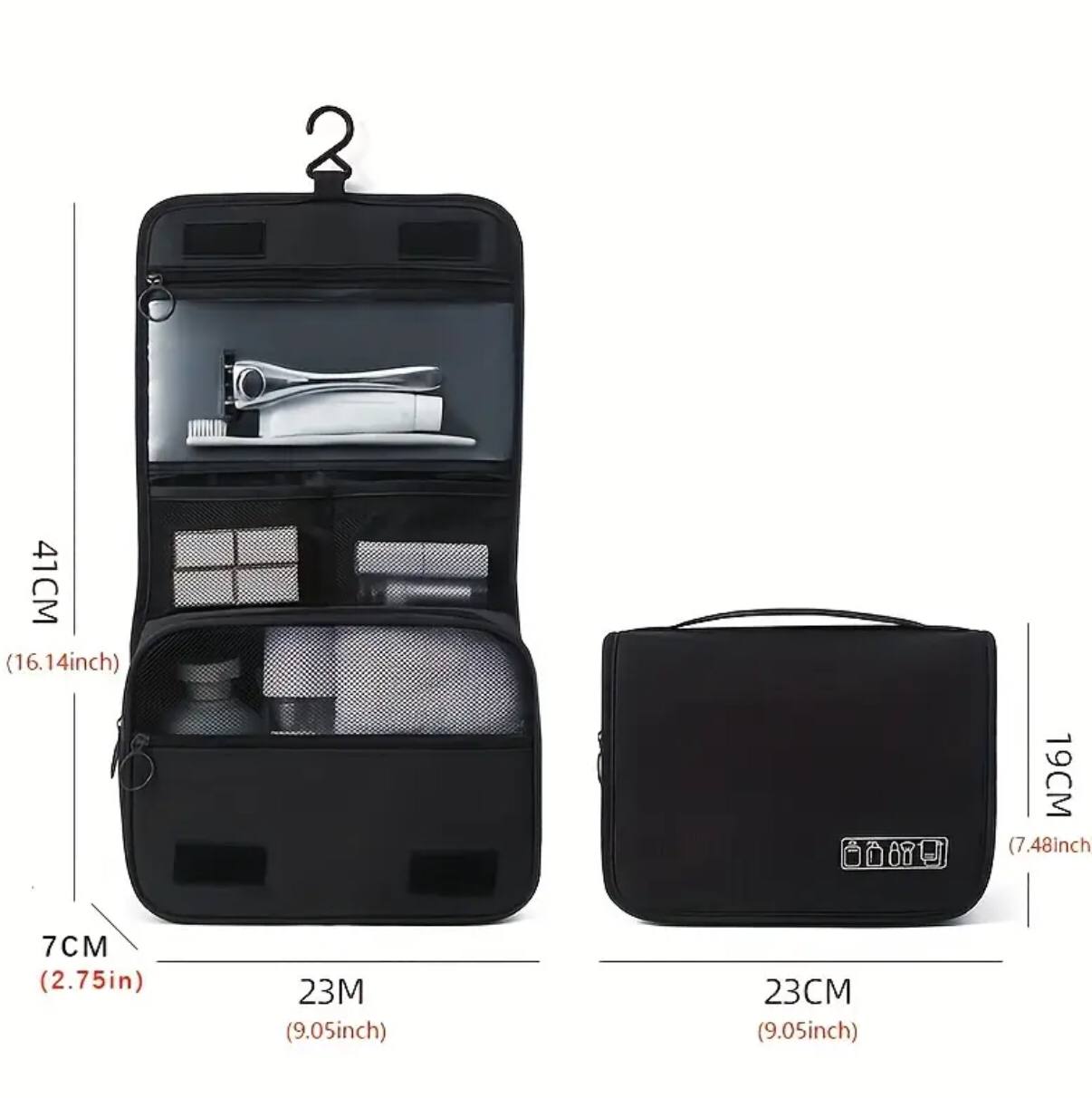 High quality foldable cosmetic bag