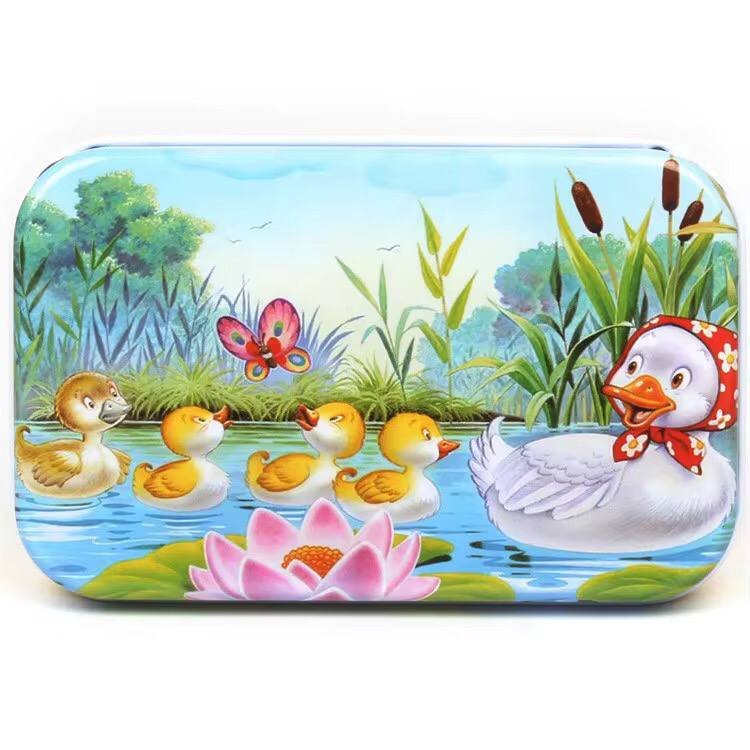 60 PC cartoon theme wooden puzzle