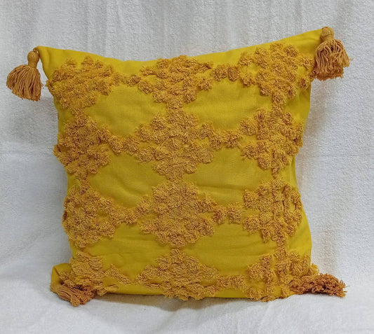 Boho  vintage tufted throw pillow covers