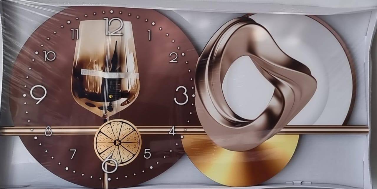 80x40cm Decor wall clock