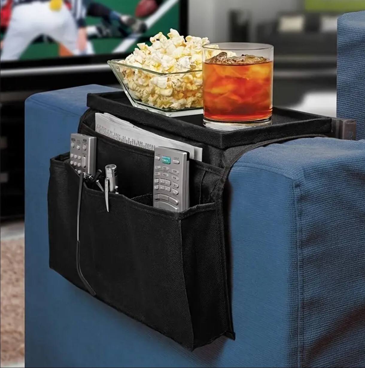 Sofa arm organizer