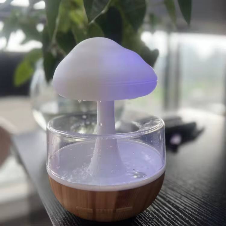 “Sound of rain" rechargeable CLOUD RAIN HUMIDIFIER