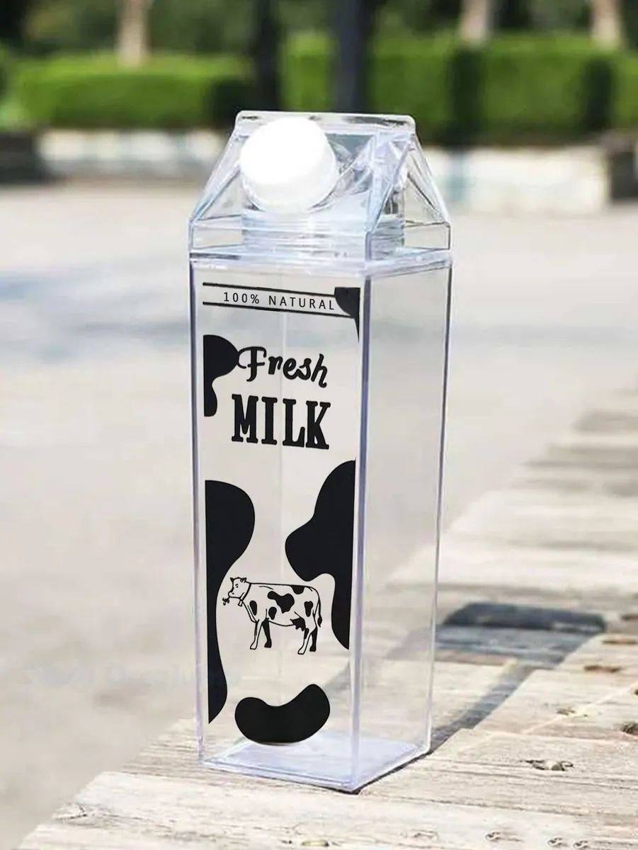Acrylic Fresh milk bottle