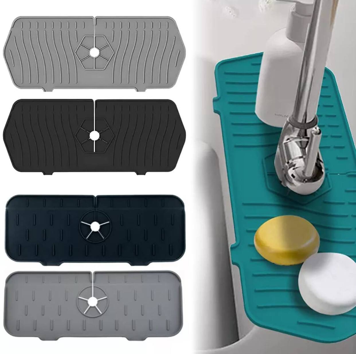 silicone  sink  mat