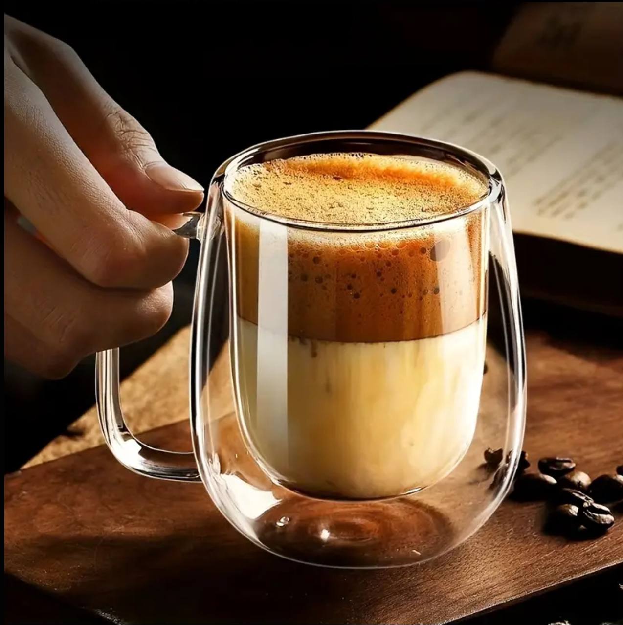 Borosilicate Double Walled mug