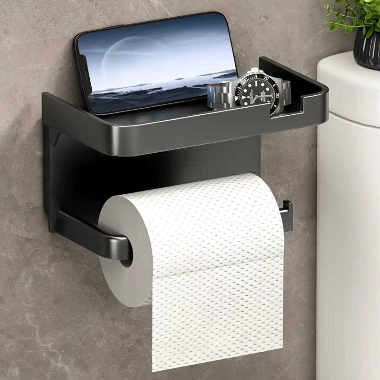 Bathroom tissue paper holder