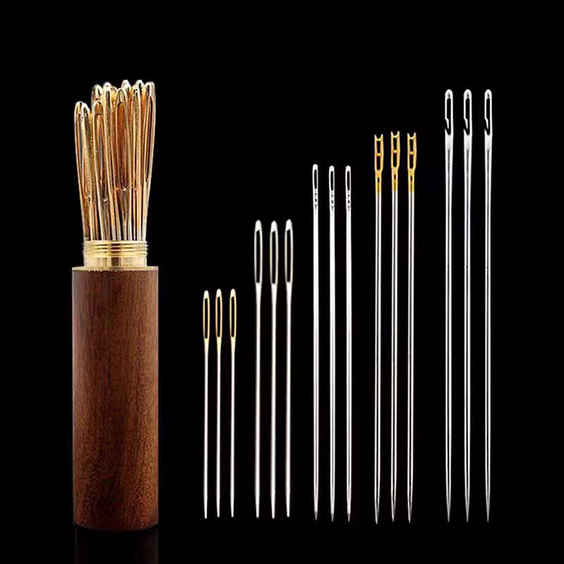 Self-Threading Needles