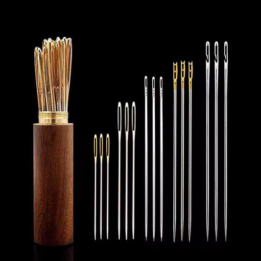Self-Threading Needles