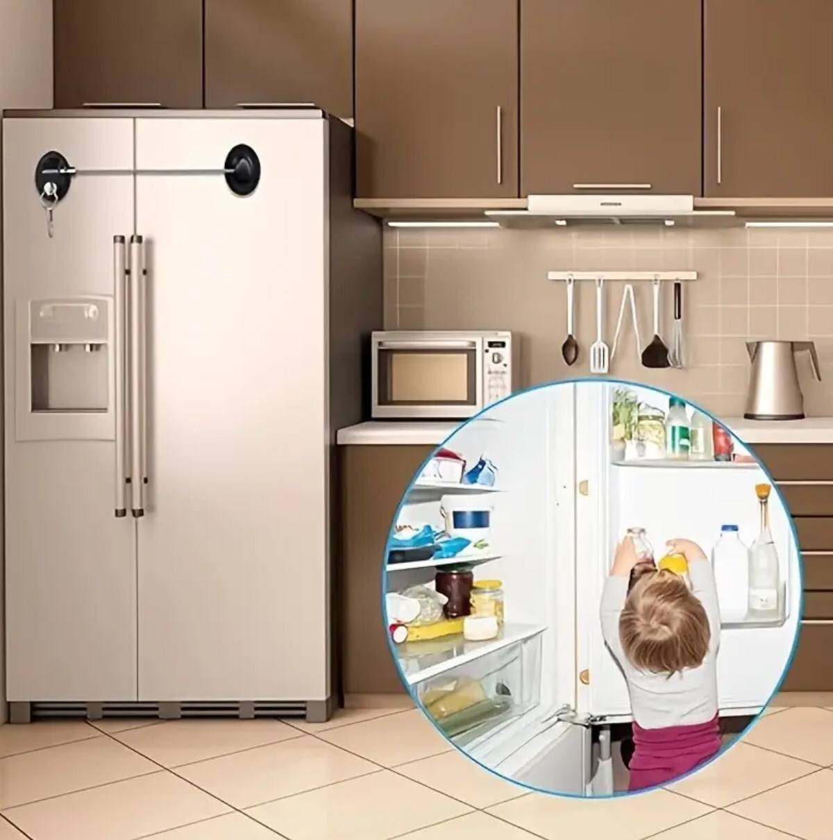 Baby proofing  Refrigerator Lock