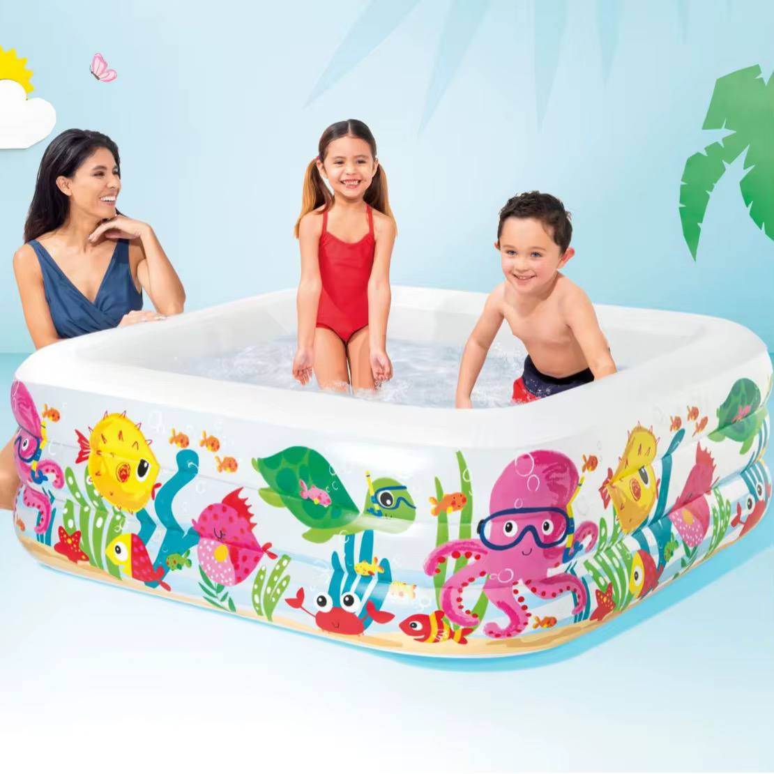 Kids Ocean Inflatable Pool