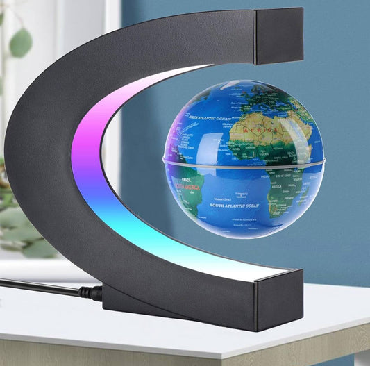 magnetic Floating Globe with world map