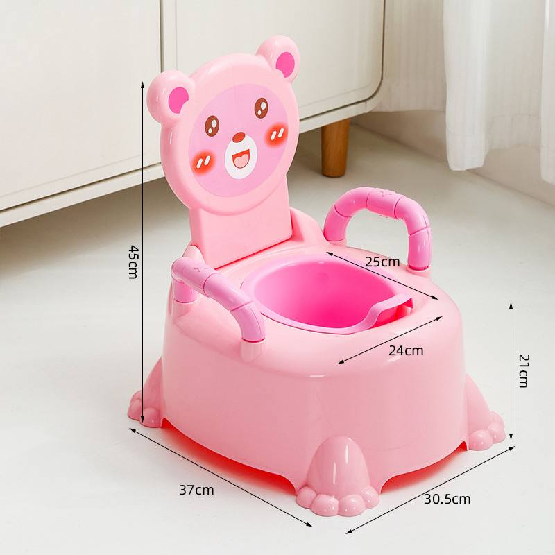 Bear shaped Portable baby training potty