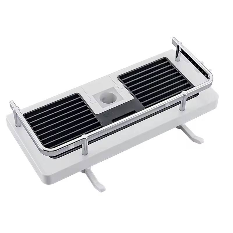 Rotating hook Shower storage rack