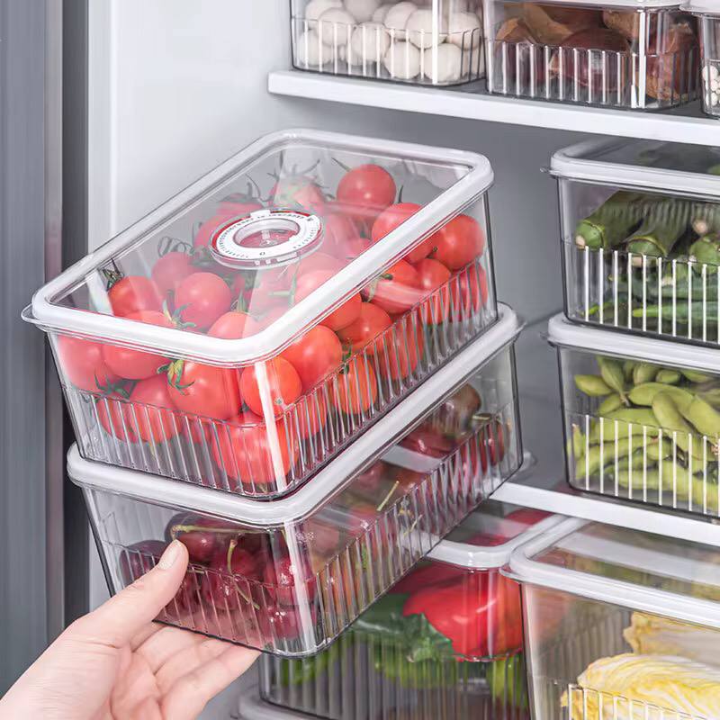 Acrylic fridge storage containers