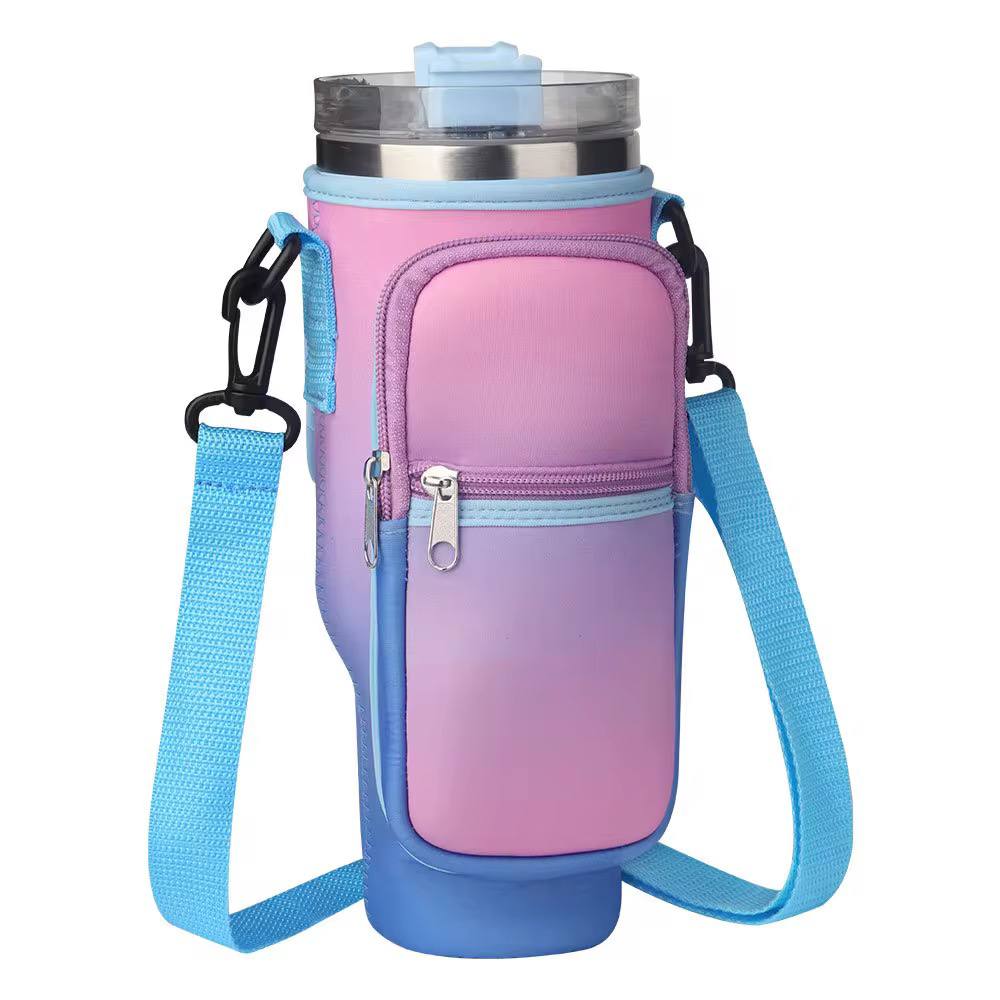 Portable Water Bottle Carrier Bag with Straps