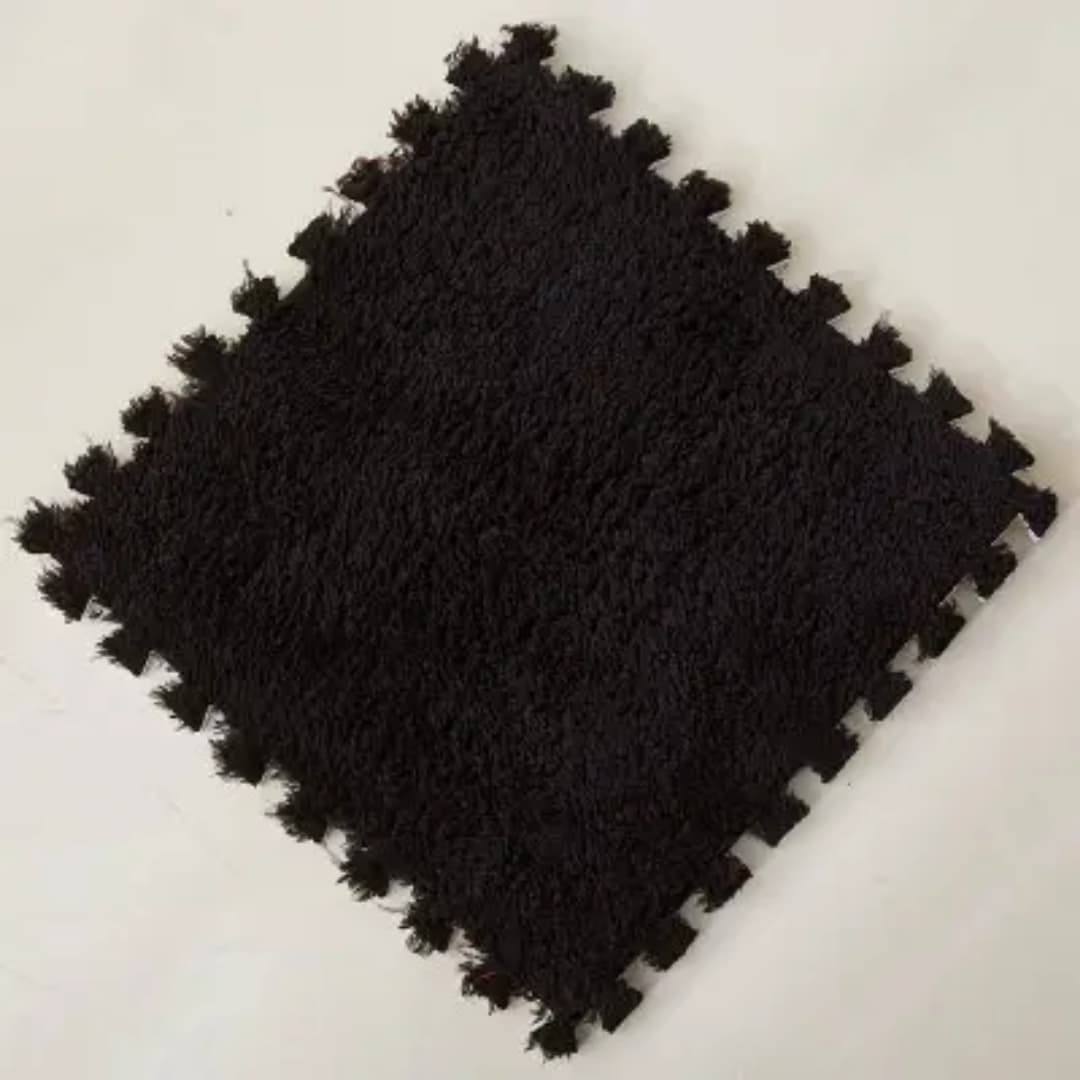 One piece Plush foam interlocking floor mats