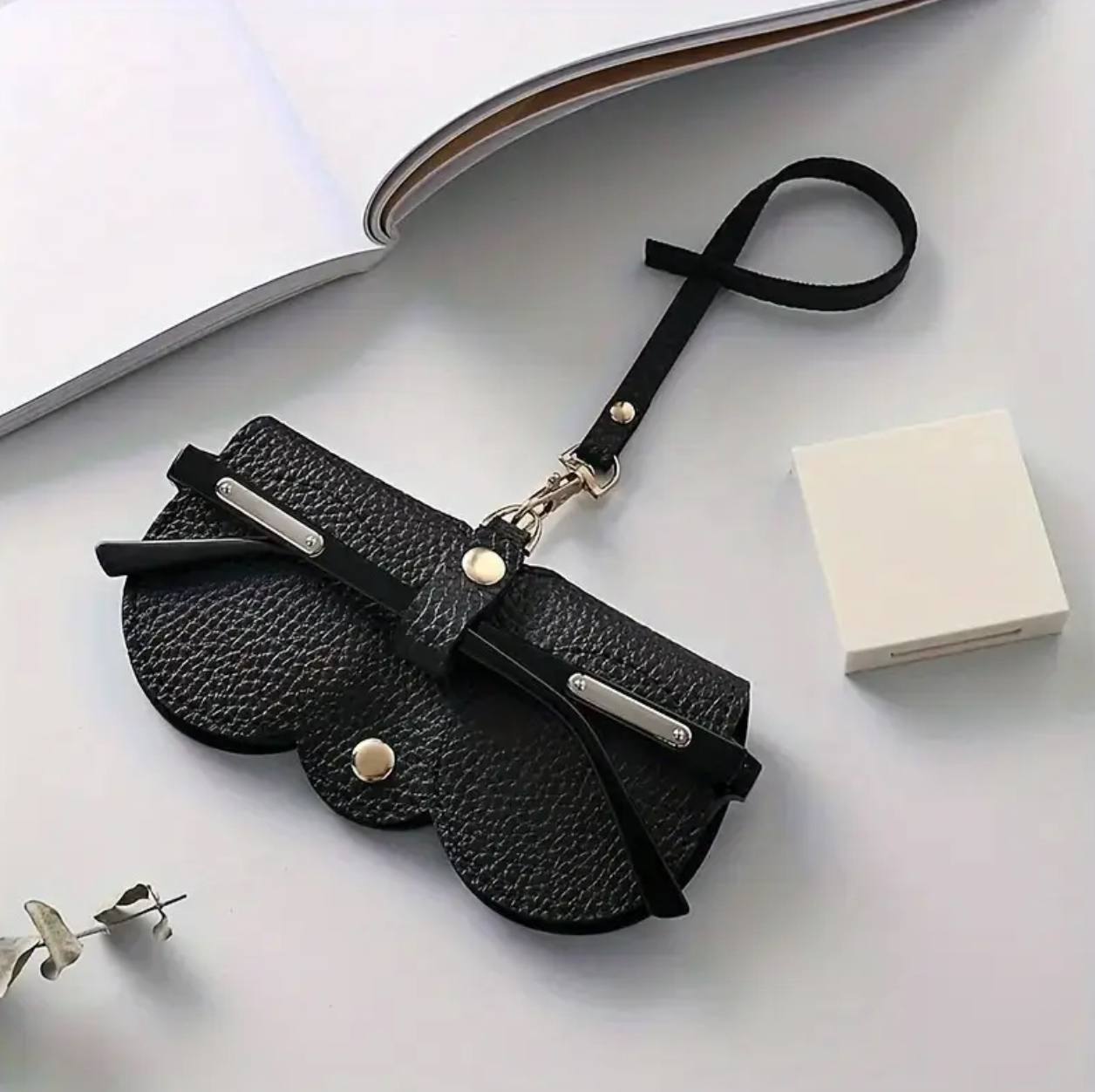 Portable PU Leather Spectacle/ Sunglasses Case