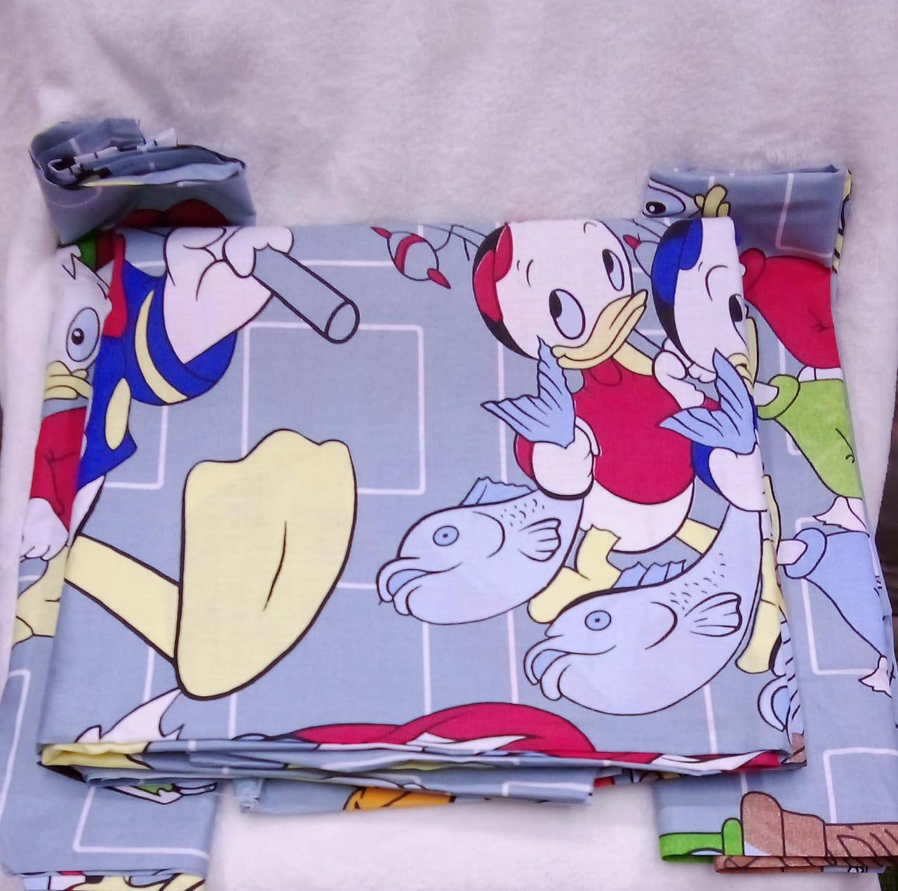 Cartoon themed bedsheets