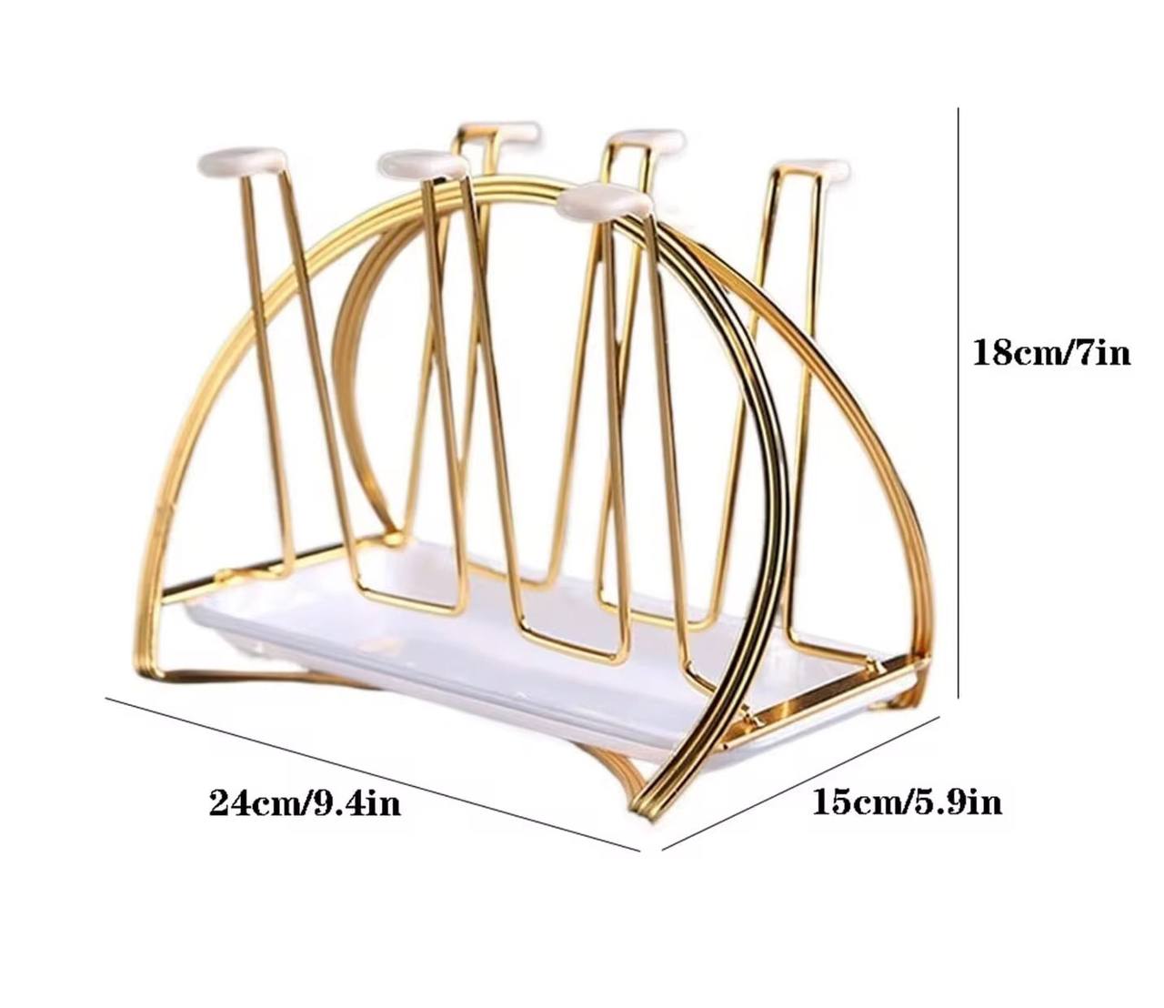 Glass/Cup holder with drainer