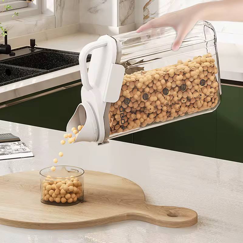 High quality Acrylic Airtight cereal container